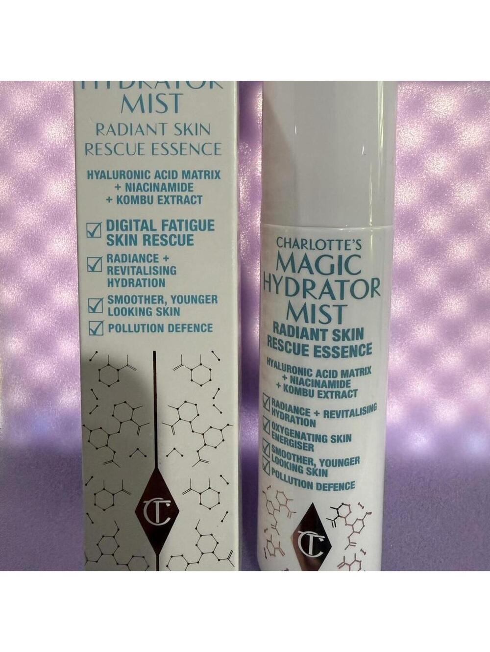 Charlotte Tilbury's Magic Hydrator Mist Radiant Skin Rescue Essence